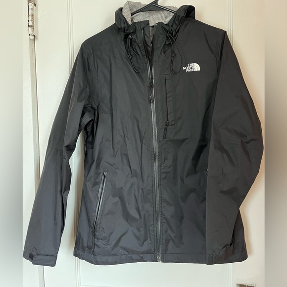 The North Face Black Rain Jacket - Picture 5 of 6